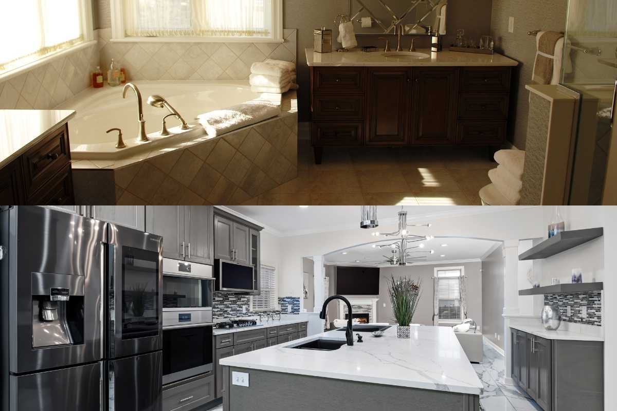 Two rooms that really sell homes.