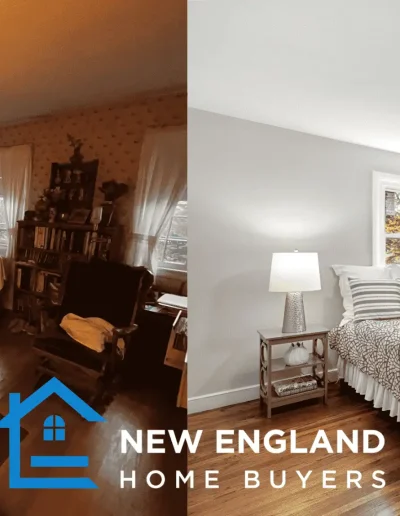 before and after maynard ma bedroom