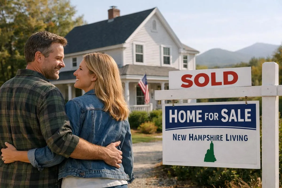 Couple buying home in New Hampshire