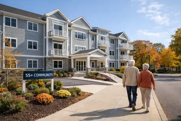 Senior-friendly condo community for Boston retirees downsizing