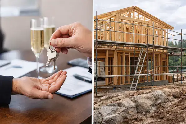 Timeline comparison buying existing home vs building new in NH